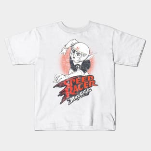 SPEED RACER MACH GOGOGO RETRO Kids T-Shirt